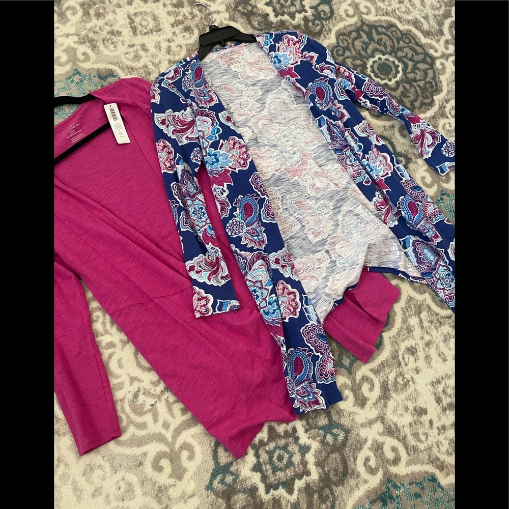 NWT 2 Chico’s cardigans
